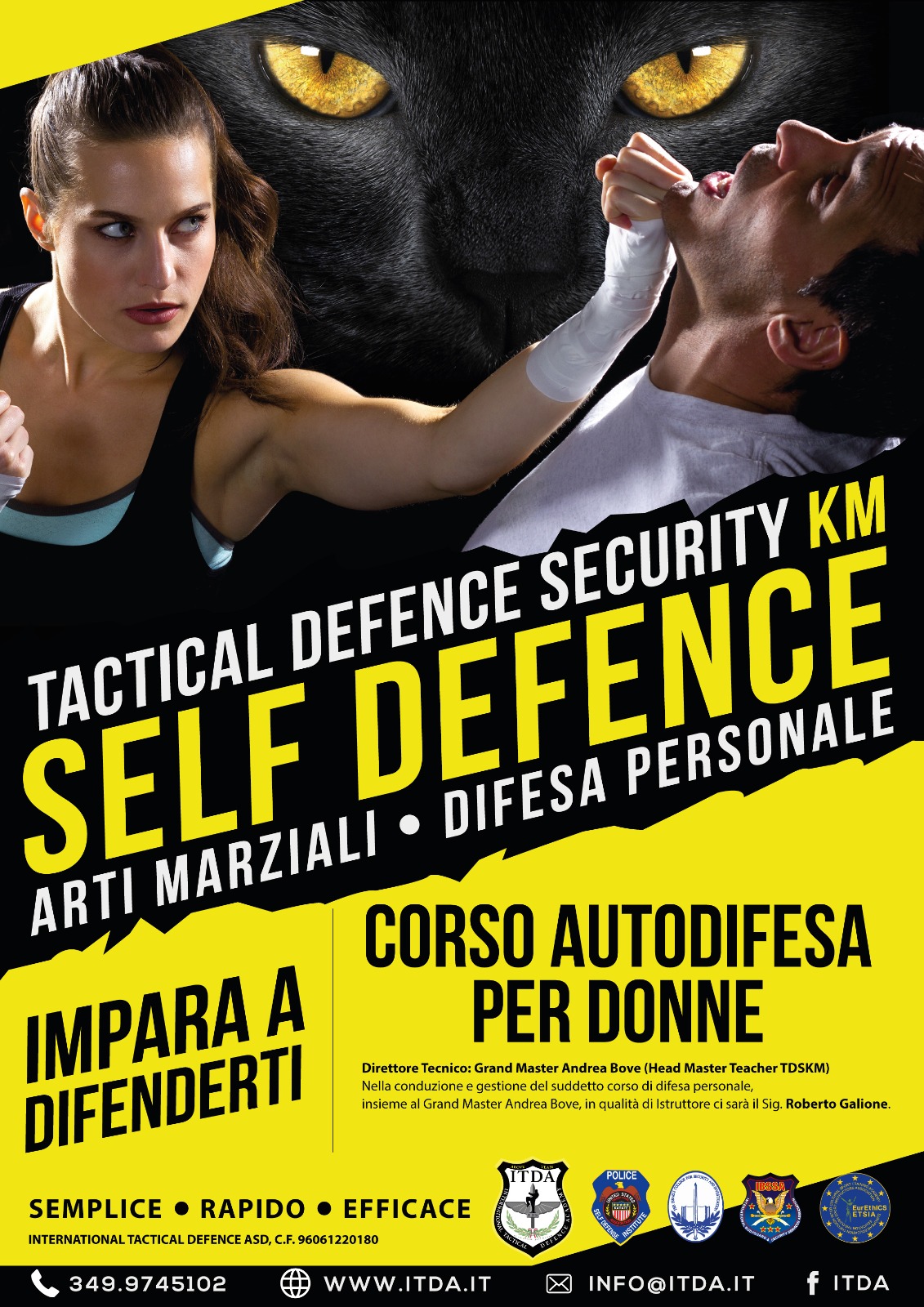 Corso Difesa Personale Donne Milano - I.T.D.A. International Tactical  Defence Academy